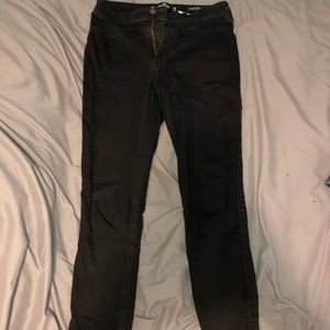 Black High Waisted Skinny Jeans